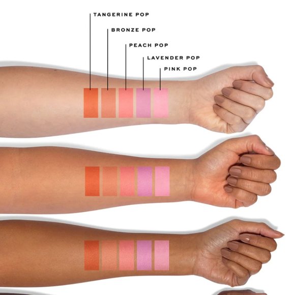 Jaclyn Cosmetics Heat Pop Matte Powder Blush | Tangerine Pop - Picture 4 of 4